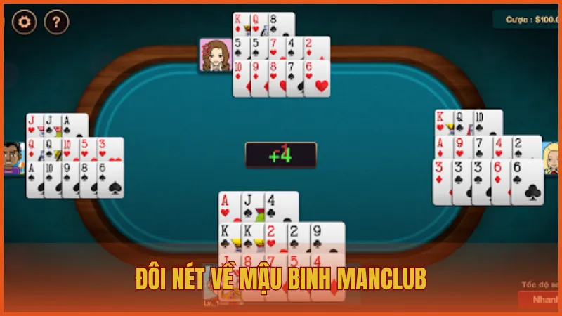 Mậu Binh ManClub là game bài phổ biến và được yêu thích