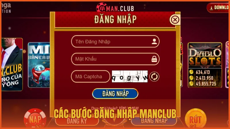 Trang chủ 17 Các bước đăng nhập đơn giản để trải nghiệm giải trí trên Man Club